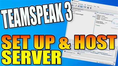 How To Create A Server On Teamspeak For Free Quick Guide Sahids