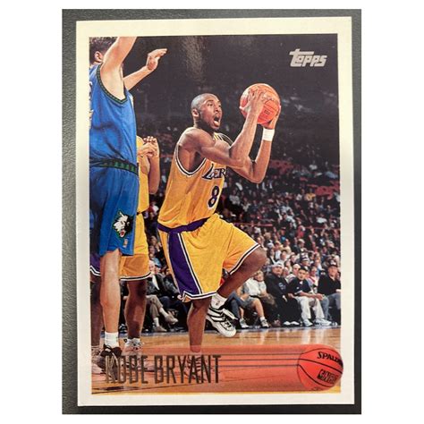 KOBE BRYANT 1996 TOPPS ROOKIE 138