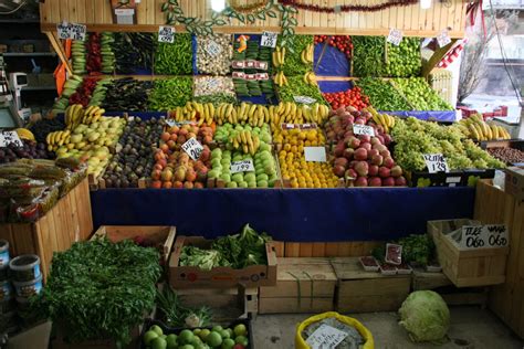 Gambar Buah Bunga Kota Penjaja Menghasilkan Pasar Tempat Umum