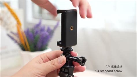 Puluz 1 4 Inch Screw Metal Tripod Mount Action Camera Adapter Youtube