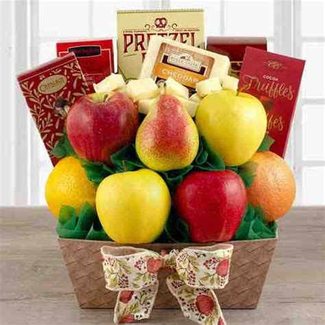 Harvest Fruit Gift Basket - Fruit Basket Delivery Indiana USA