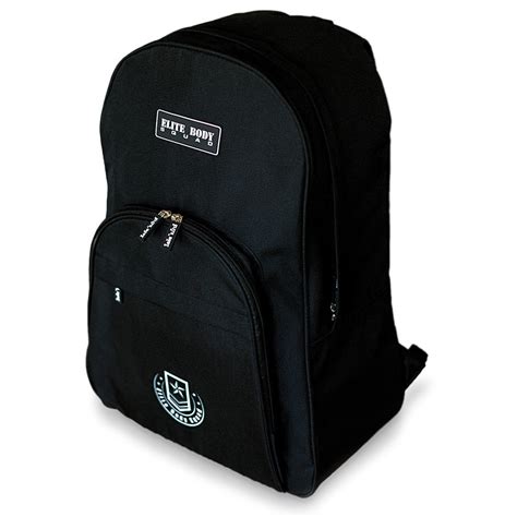 Black Backpack - Elite Body Squad Sport Rucksack