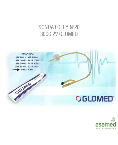 SONDA FOLEY Nº24 30CC 2V GLOMED