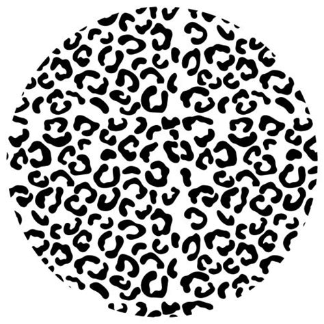 Leopard Print Circle Free Svg Files Best Svg Designs