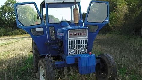 1973 Ford 4000 Cab 33 Litre 3 Cyl Diesel Tractor With Ransomes