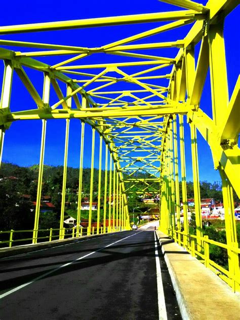 Kamojang Hill Bridge Garut Indonesia Garut Bridge Fair Grounds