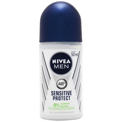 Desodorante Roll On Nivea Men Sensitive Protect 50ml Farmácia Real