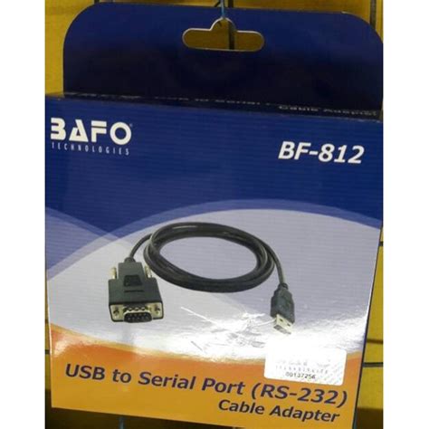 Jual Kabel Konektor Serial To Usb Bafo Bf 812 Konverter Serial To Usb