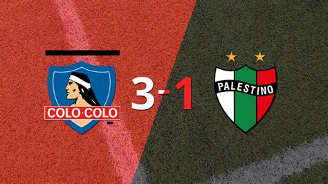 Doblete De Carlos Palacios Guió El Triunfo De Colo Colo Sobre Palestino