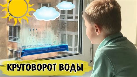 Физические опыты для детей. Круговорот воды в природе - YouTube