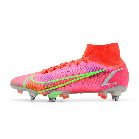 Nike Mercurial Superfly 8 Elite Sg Pro Bright Crimson Red Pink Green Dd3688 601 Classic