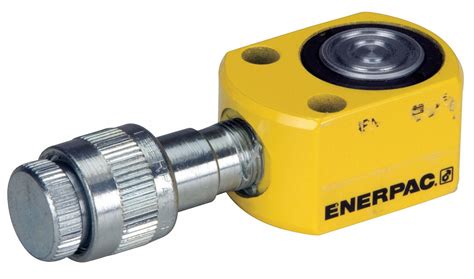 Enerpac Hydraulic Ram Low Profile Body Material Steel Ton Stroke