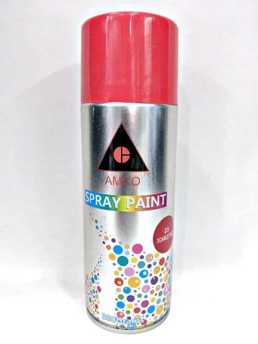 Amco SPRAY PAINT SCARLET RED AMECOL At Rs 150 Bottle In Vapi ID