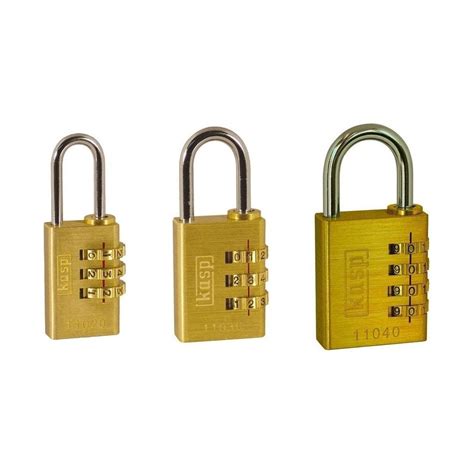 Kasp Series Brass Combination Padlock Rsis