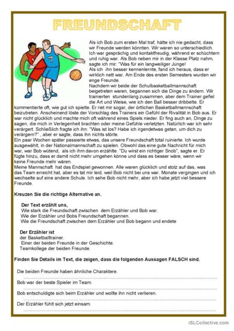 Texte Deutsch Daf Arbeitsbl Tter Pdf Doc