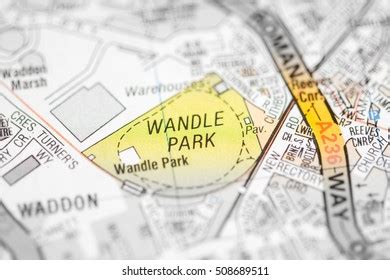 Hyde Park London Uk Map Stock Photo Shutterstock