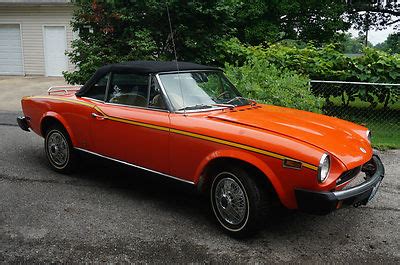 Fiat : Other Spider Convertible 2-Door 1976 Fiat 124 Spider Convertible ...