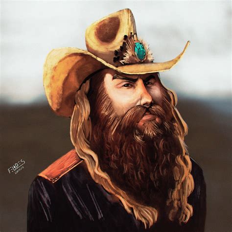 Artstation Chris Stapleton Caricature