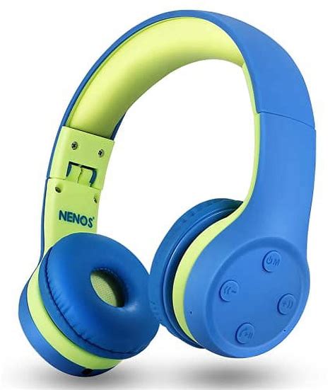 Nenos Bluetooth Kids Headphones Wireless Kids Headphones 93db Limited