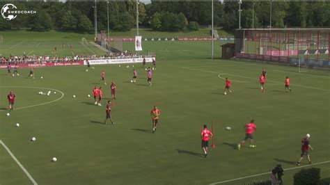 Bayern Munich Technical Soccer Passing Drills Footballtraining