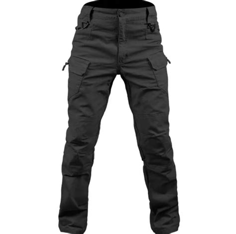 Pantalon Tactico Militar IX7 Lona De Algodon Negro