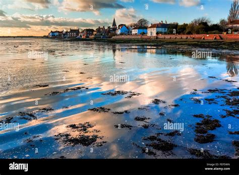 Sunset at Bosham Stock Photo - Alamy