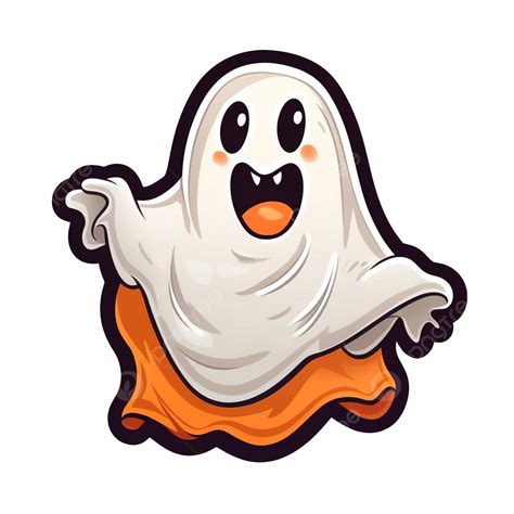 Pegatina Fantasma De Halloween Png Dibujos Víspera De Todos Los Santos Calabaza Fiesta Png