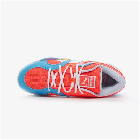 Puma Trc Blaze Court Pop Art Erkek Turuncu Spor Ayakkab Erkek Spor