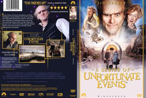 A Series Of Unfortunate Events Cstm Movie DVD Custom Covers 2409A