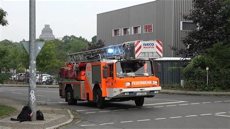 Dackelpower Einsatzfahrt Hlf Dlk Der Berufsfeuerwehr Leipzig Wache