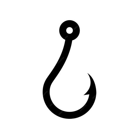premium vector fishhook  fishing hook icon fishing equipment vector