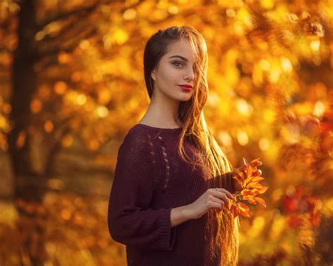 Wallpaper Model Brunette Long Hair Portrait Looking At Viewer Hair In Face Smiling Red