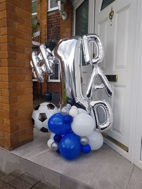 Fathers Day Balloon Bouquet Balloon Arrangements Balloon Display