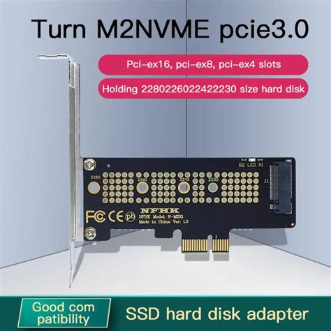 Adaptador M Nvme Ssd Ngff A Pcie X Tarjeta De Interfaz De Clave M