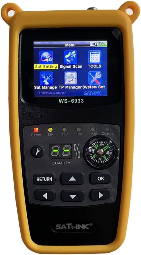 Satlink Ws Dvb S S Fta C Ku Band Satellite Meter Finder Inch