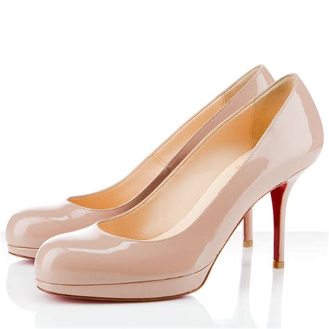 Christian Louboutin Pumps Nude 80mm Pro Rata Replica Christian