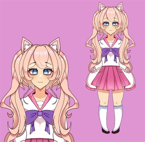 Custom Vtuber Model Full Body Etsy