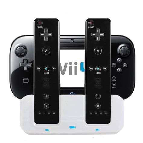 Famkit Wii U Gamepad Charger In Charger Dock Stand Station For