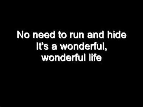 Black - Wonderful Life + Lyrics Chords - Chordify