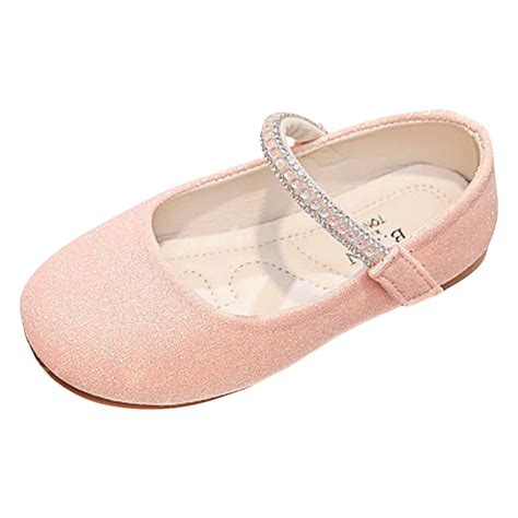 Kamemir Toddler Mary Jane Shoes Princess Flats Shoes Birthday Party