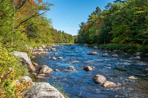 Fall Foliage In The Adirondack Mountains Stock Photo Image Of