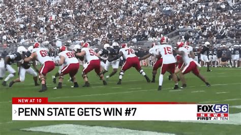 Penn State Vs Indiana Recap