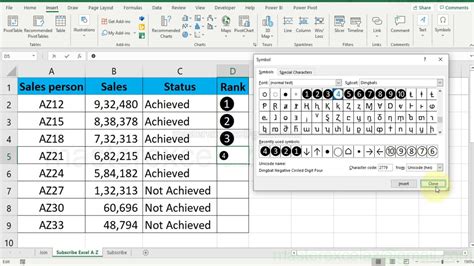 How To Insert Symbols In Excel Chart Printable Online