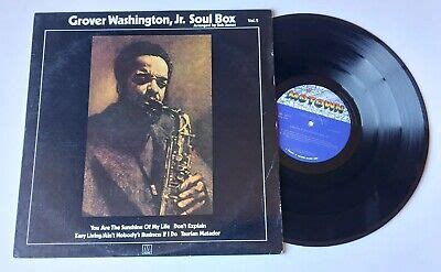 Grover Washington Jr Soul Box Vol Vinyl Lp Reissue Motown