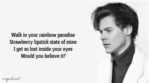 Harry Styles Adore You Lyrics Youtube