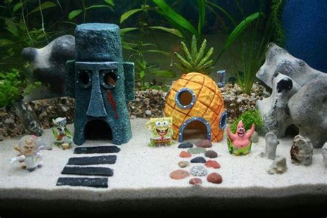 Aquarium Deko Spongebob - kirschblatt aquarium