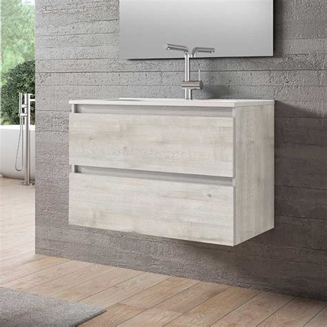 Mueble de baño Visobath Box Abedul 80 cm 84961