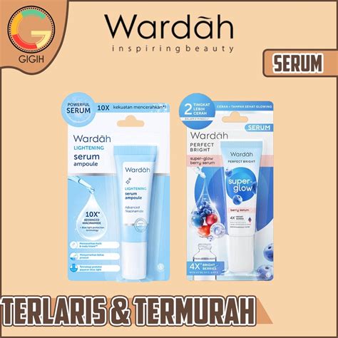 Jual Wardah Lightening Serum Ampoule Ml Wardah Perfect Bright Super