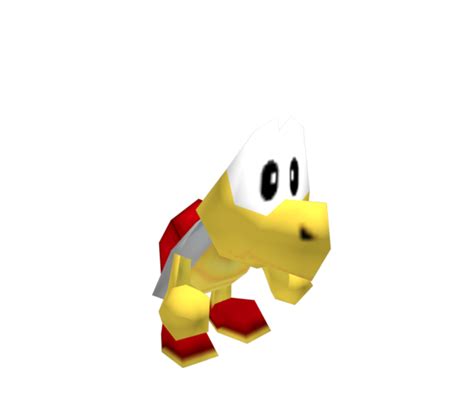 File Mp Red Koopa Troopa Model Png Super Mario Wiki The Mario Encyclopedia