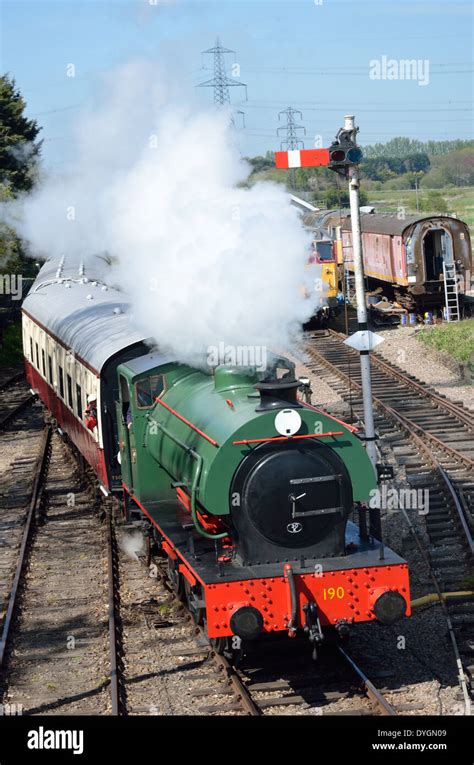 Steam Rail Train Colne Valley Stock Photo - Alamy